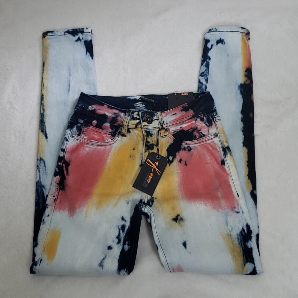 Red Fox Tie Dye Jeans